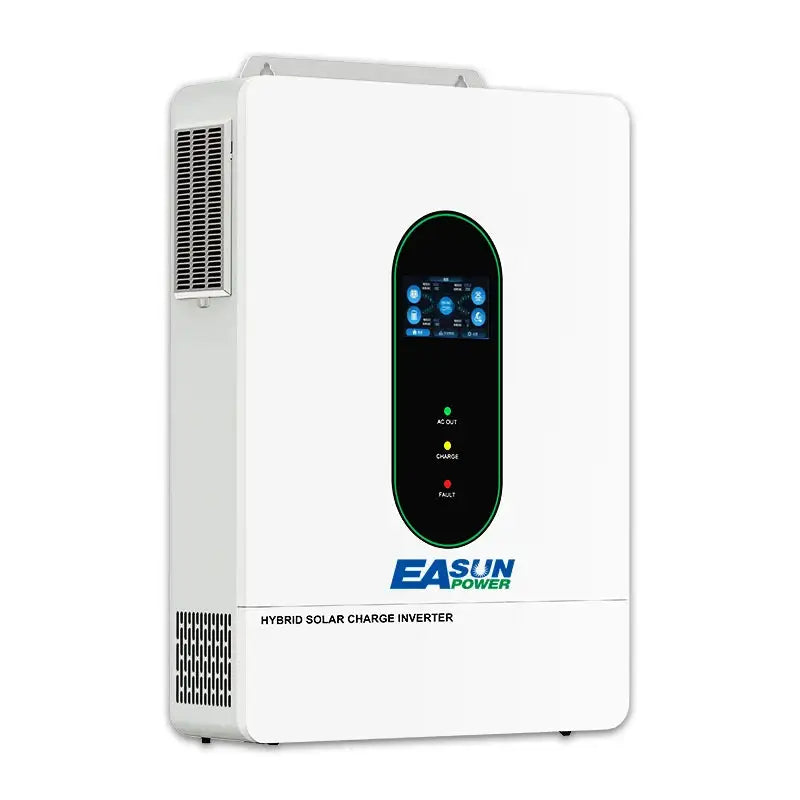 EASUN POWER 12KW 12000W Hybrid Soalr Inverter MPPT160A 500VDC PV Input 110VAC 48VDC Pure Sine Wave hybrid dual output 120V/220V parallel solar charging control for US