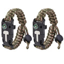 Adjustable Survival Paracord Bracelet