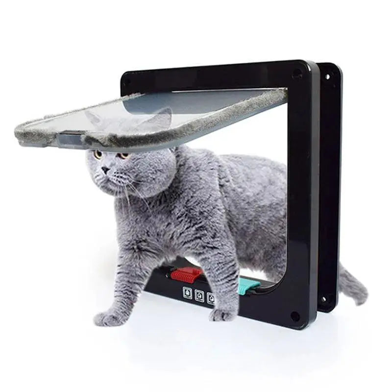 Smart Pet Flap Door With 4 Way Locking System For Pets