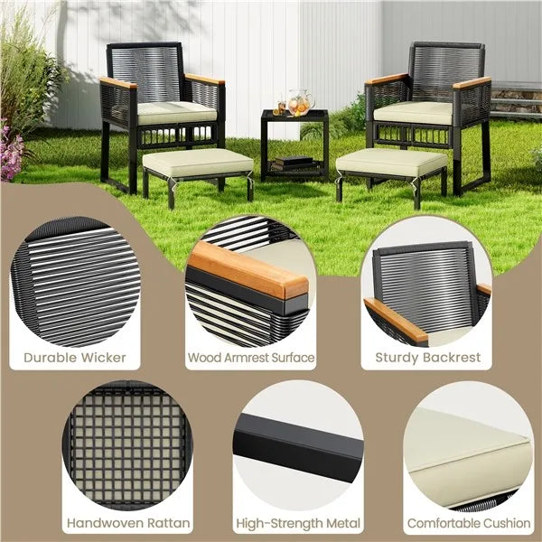 Rattan Outdoor Table