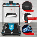 Three In One Foldable Under Desk Treadmill 18 Inch Belt Remote