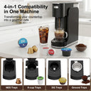 Single Serve Coffee Machine, Hot and Iced Coffee Maker