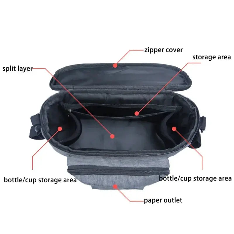 Mummy Bag Waterproof Diaper Bag Large Capacity Organizer