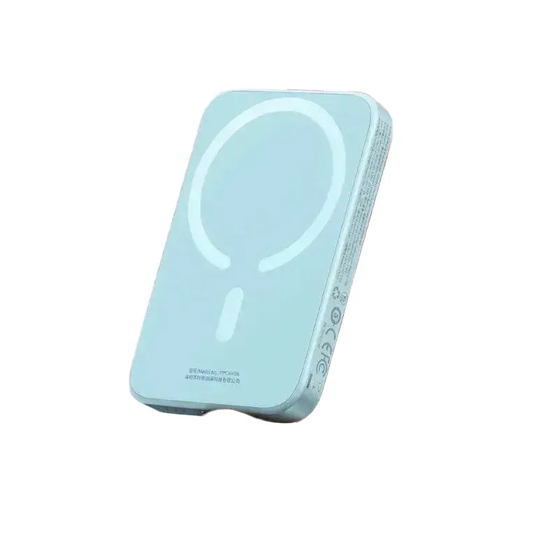 Magnetic Wireless Power Bank for Travel — Purple