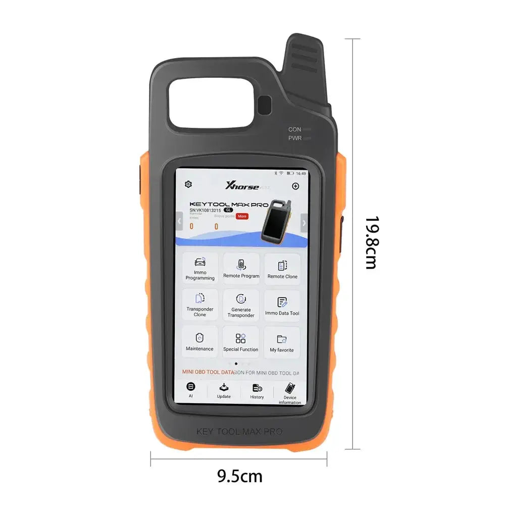Xhorse VVDI Key Tool Max Pro With Mini OBD Tool Function