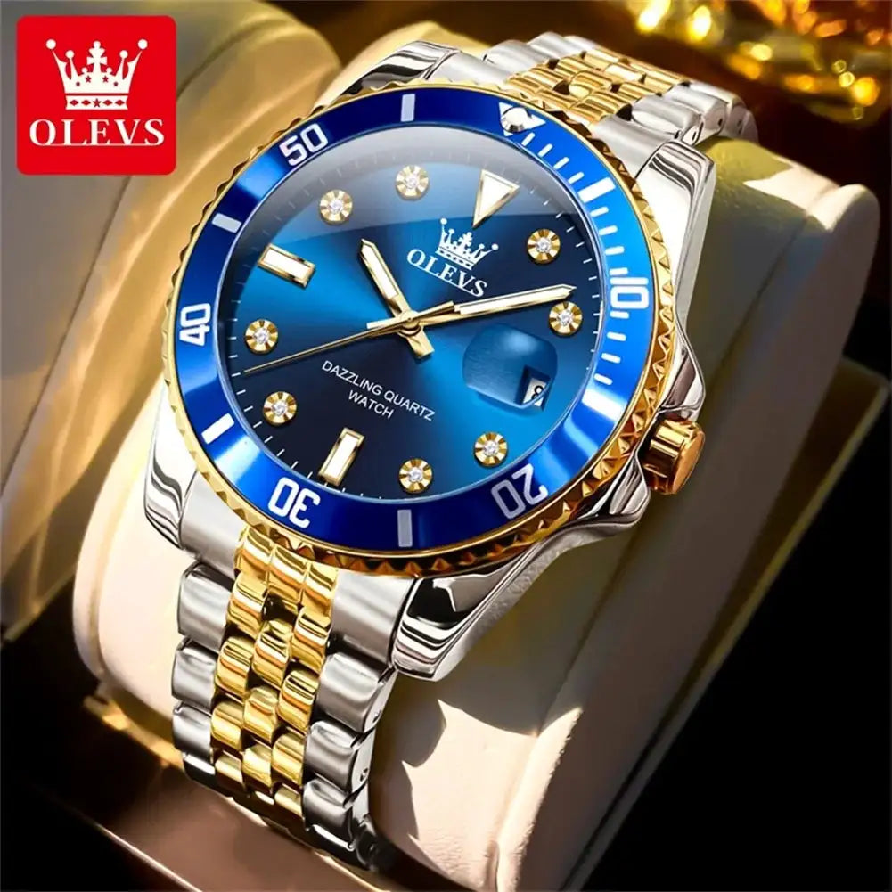 Olevs Mens Stainless Steel Watch — product image 1