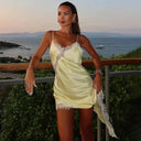 Flattering Lace Dress For Women Summer