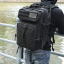 Rugged 50L Tactical Backpack for Hiking