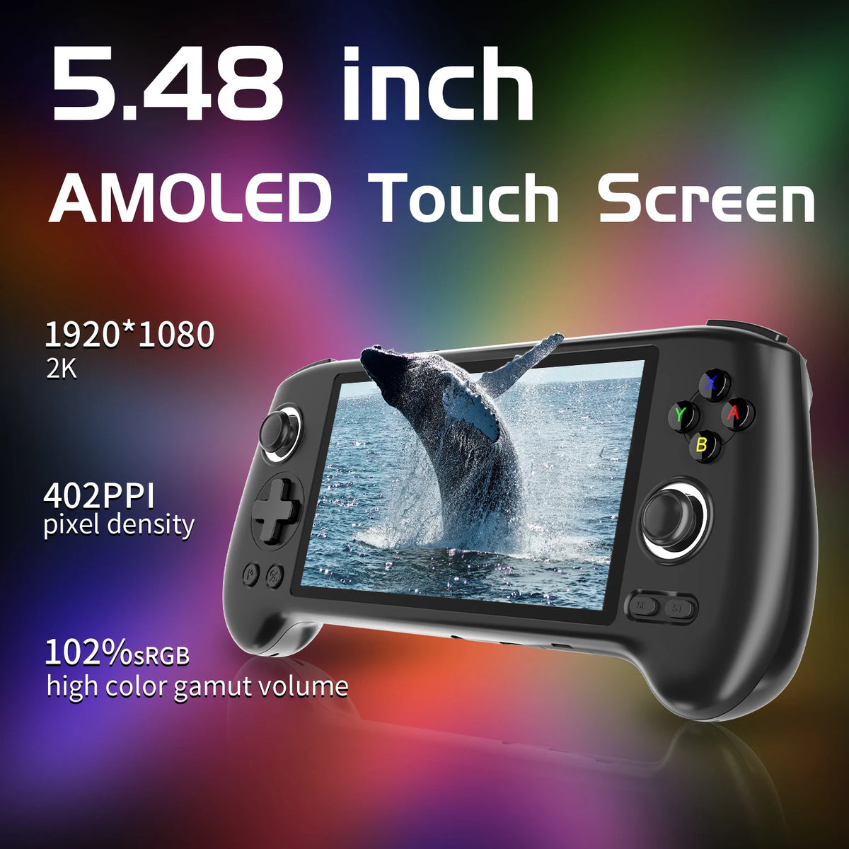 ANBERNIC Retro Handheld Game Android inch Touch OLED Screen — product view 2