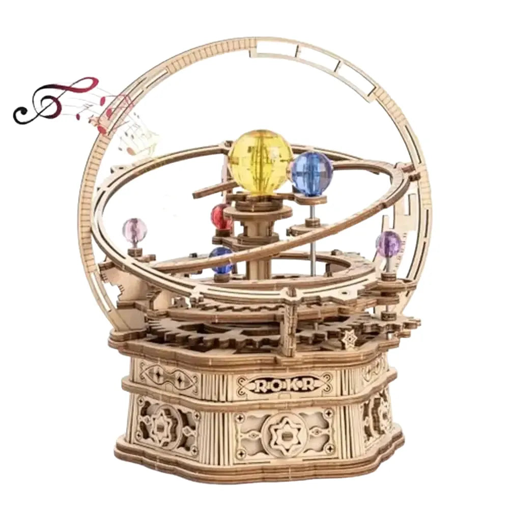 Wooden Music Box Puzzle Craft Kit — product view 1