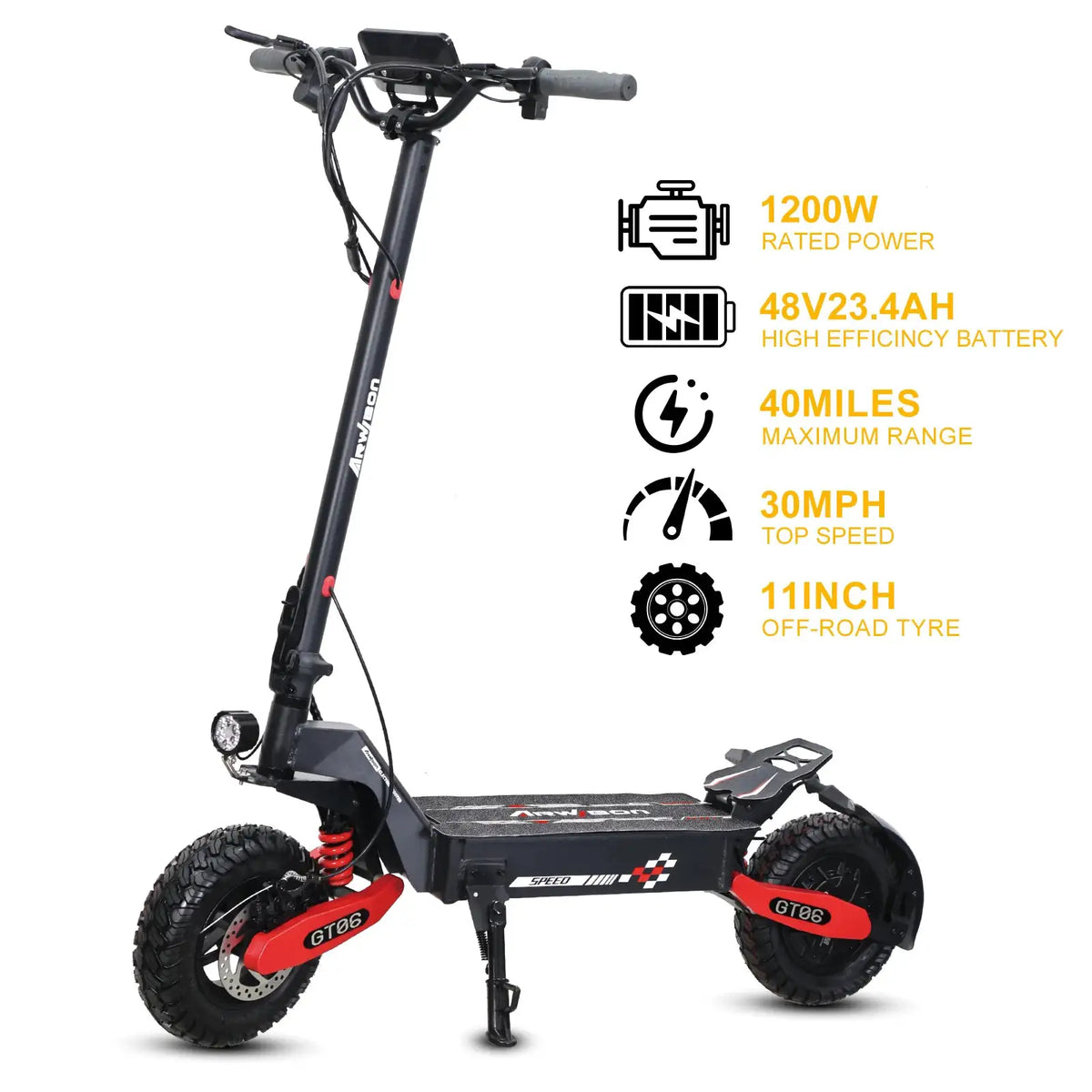 Off Road Fast Electric Scooter — product view 10