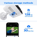 Solar-Powered Outdoor Security Camera Advanced Surveillance