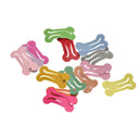 Colorful Bone Shape Dog Hair Clips for Grooming Essentials