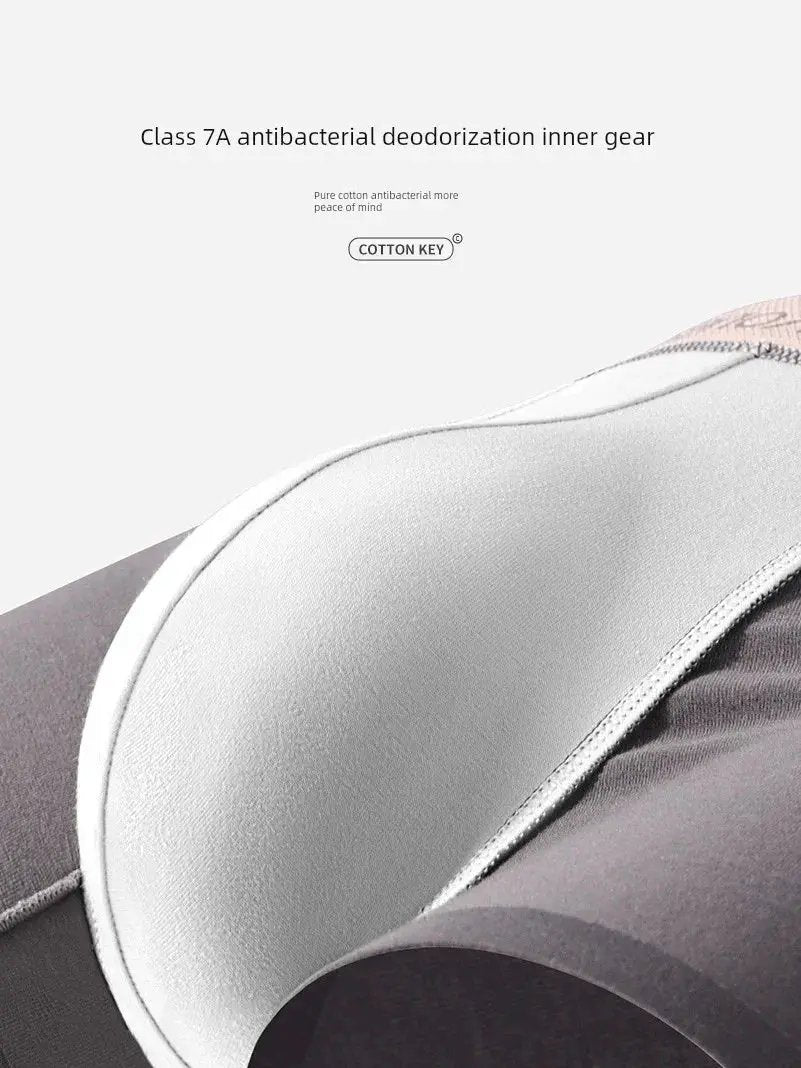 Cotton Antibacterial Breathable Plus Size Underwear For Men