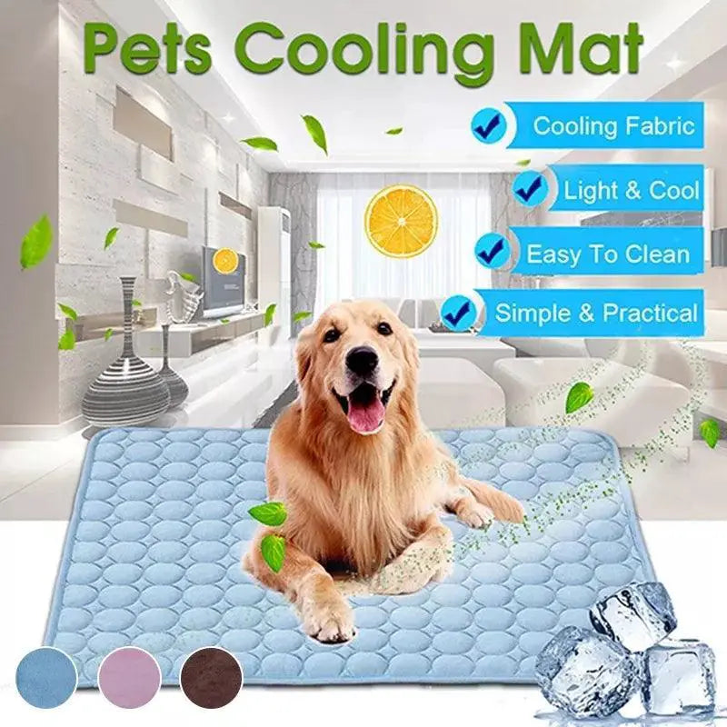 Cooling Breathable Dog Mat for Small to Large Pets Comfort