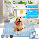Cooling Dog Mat: Breathable Summer Pet Bed Washable Versatile