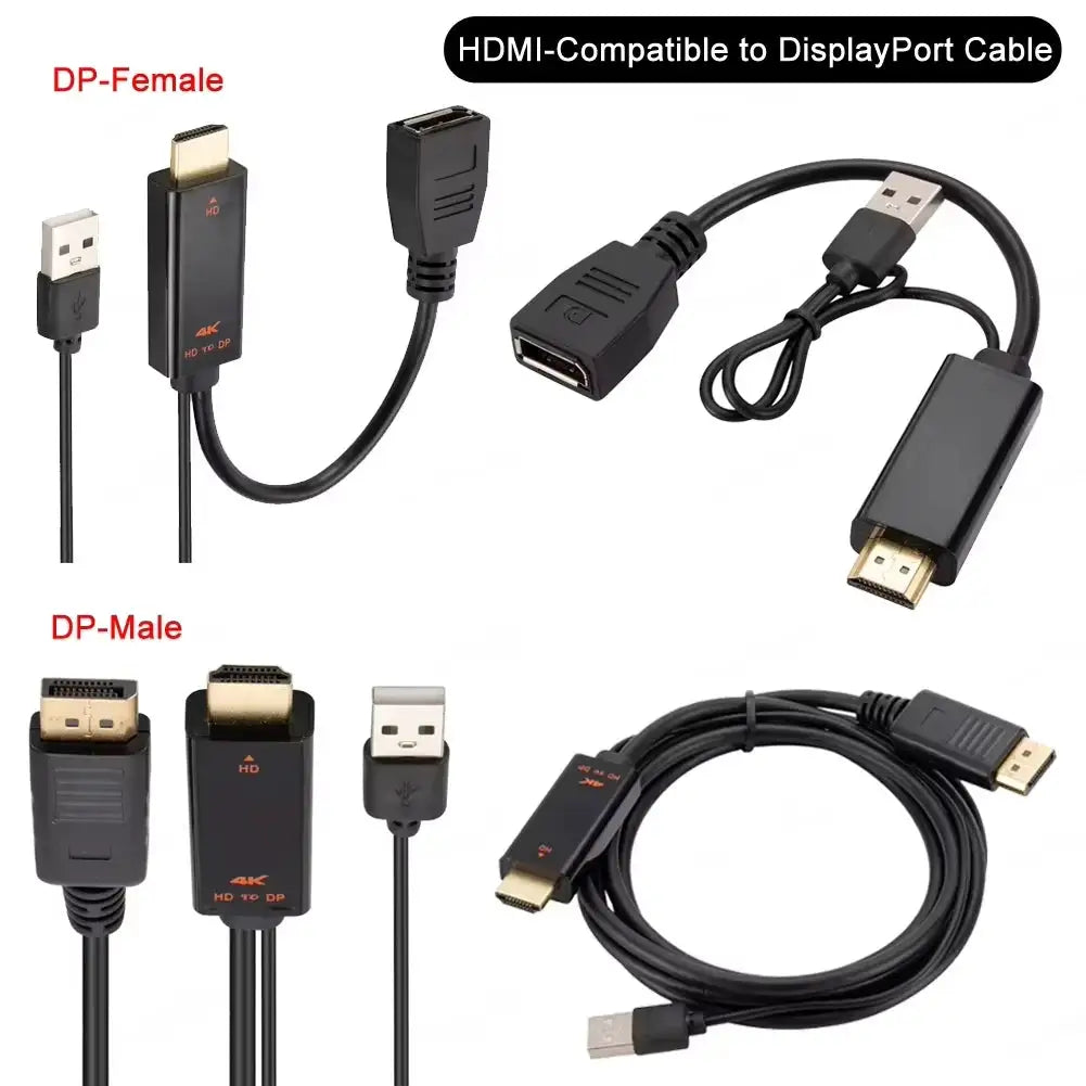 HDMI To Displayport Cable Hot Swap — product view 5
