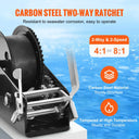 Manual Boat Trailer Winch With Ratchet