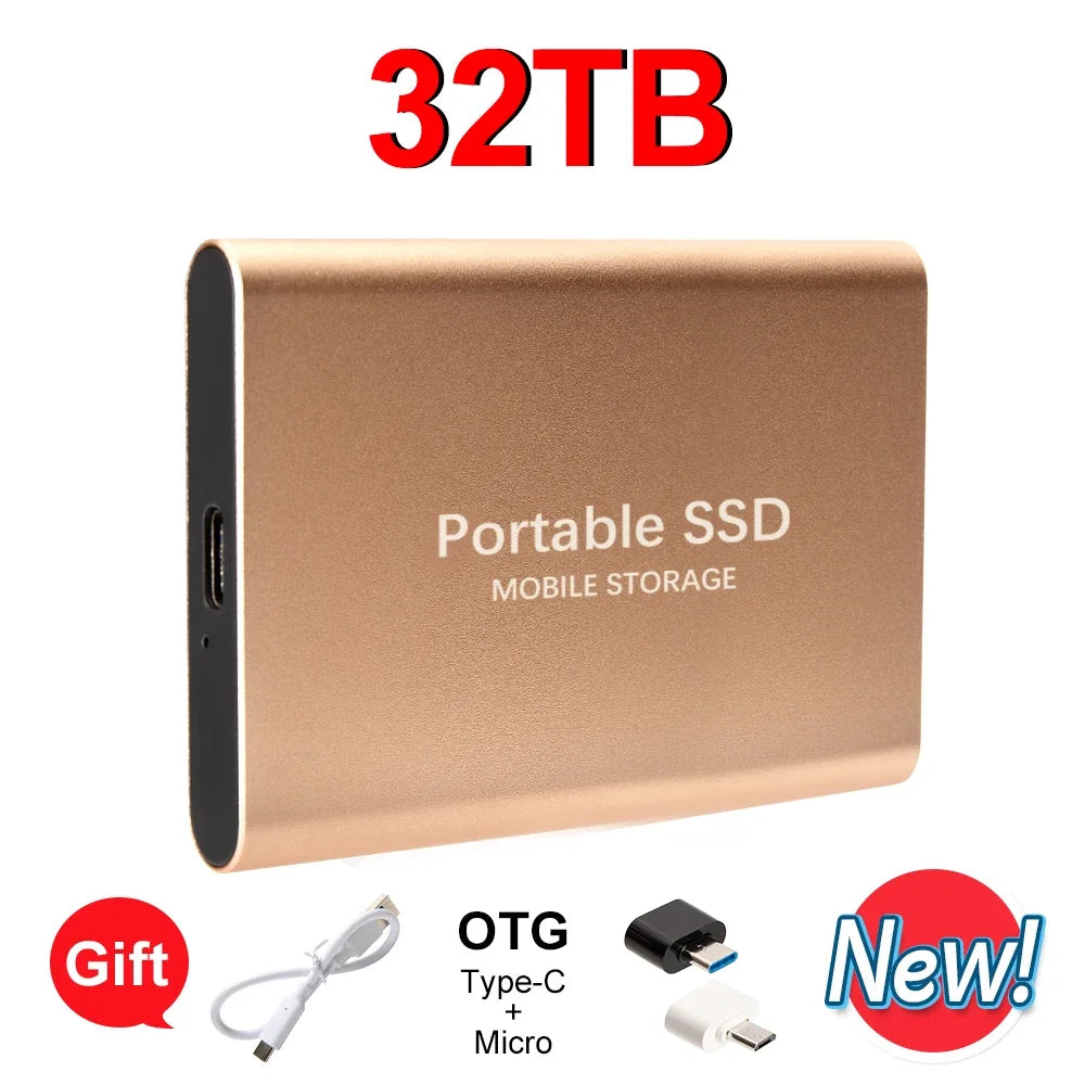 USB Computer External SSD Drive