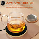 Mini USB Mug Warmer Portable Heating Coaster Keeps Tea Coffee Warm Anywhere