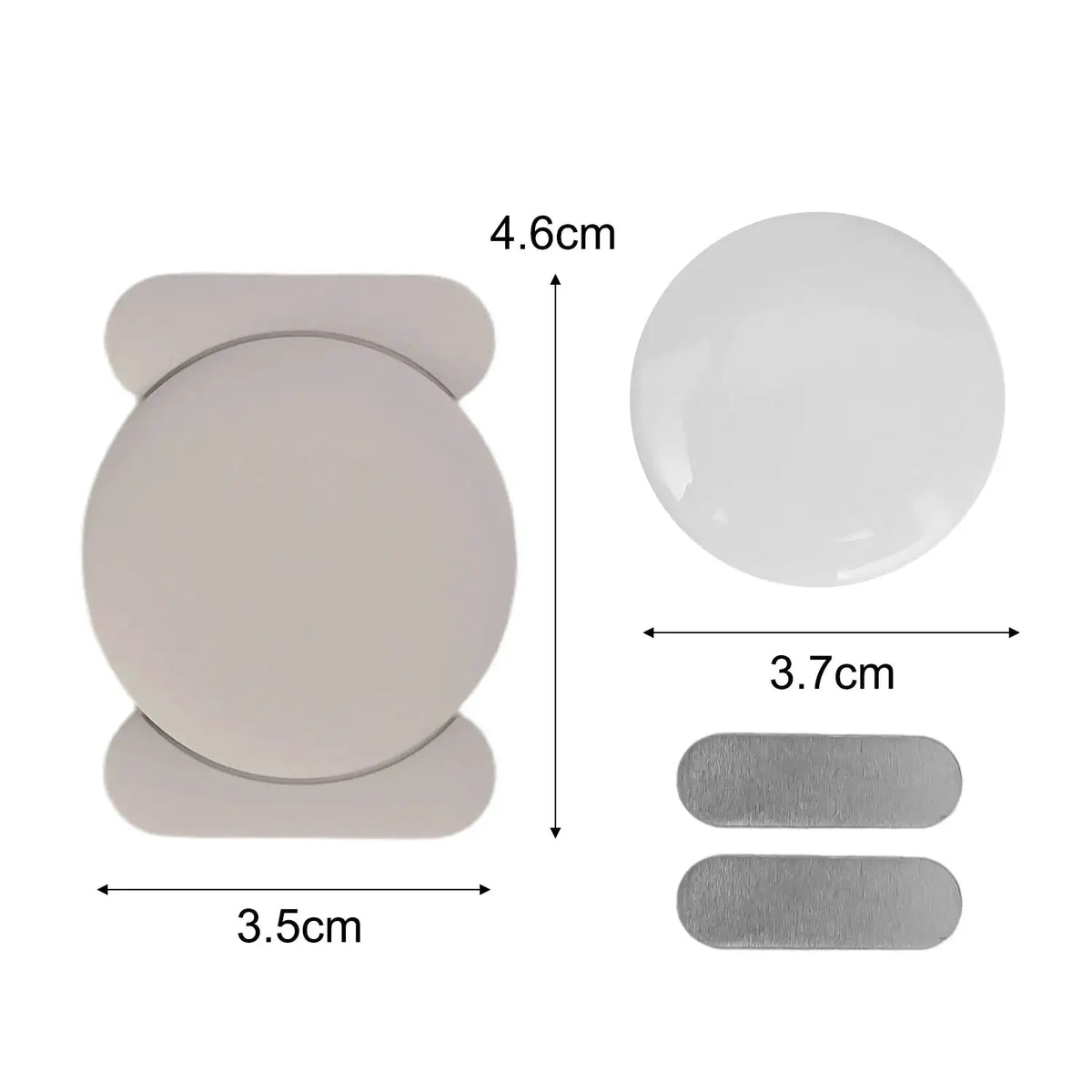 Magnetic Smart Tag Locator for Apple AirTag Mini GPS Tracker Magnetic Car Vehicle Protable Anti-lost Case Bluetooth Localizador