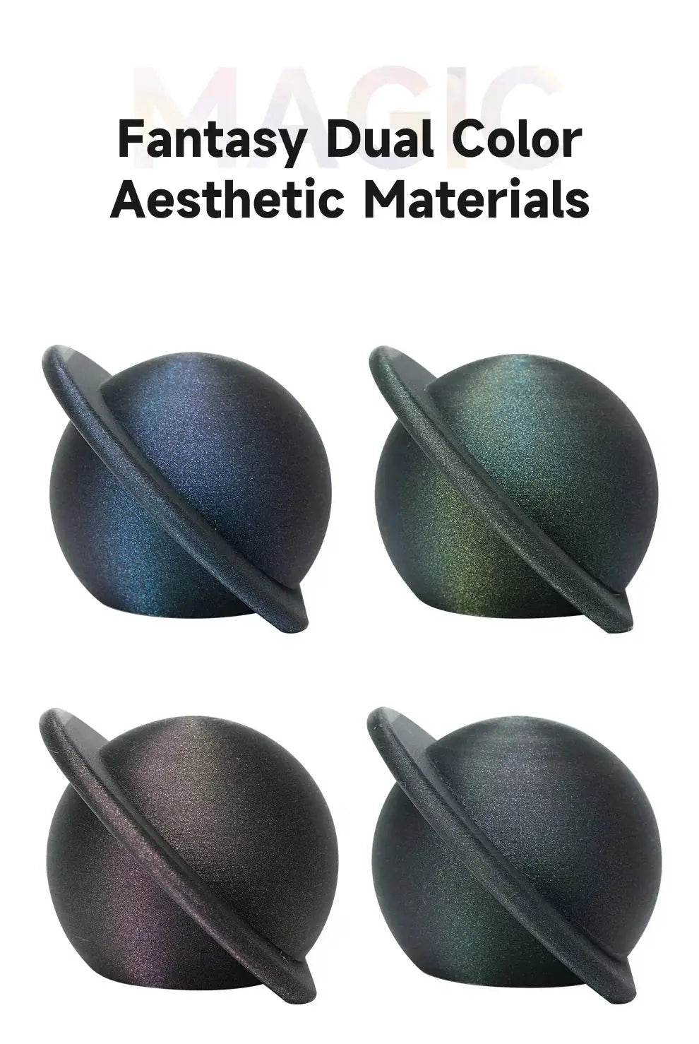 Dual Color Glitter Filament for Makers — product view 13