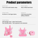 Safe Travel Harness Backpack for Girls