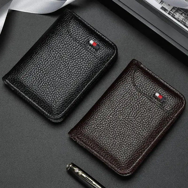 Men's Card Holder Slim Mini Wallet PVC Unisex Card Storage