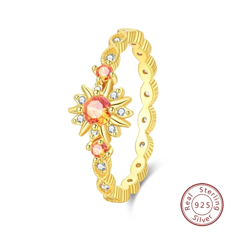 Authentic Sterling Silver Ring Romantic