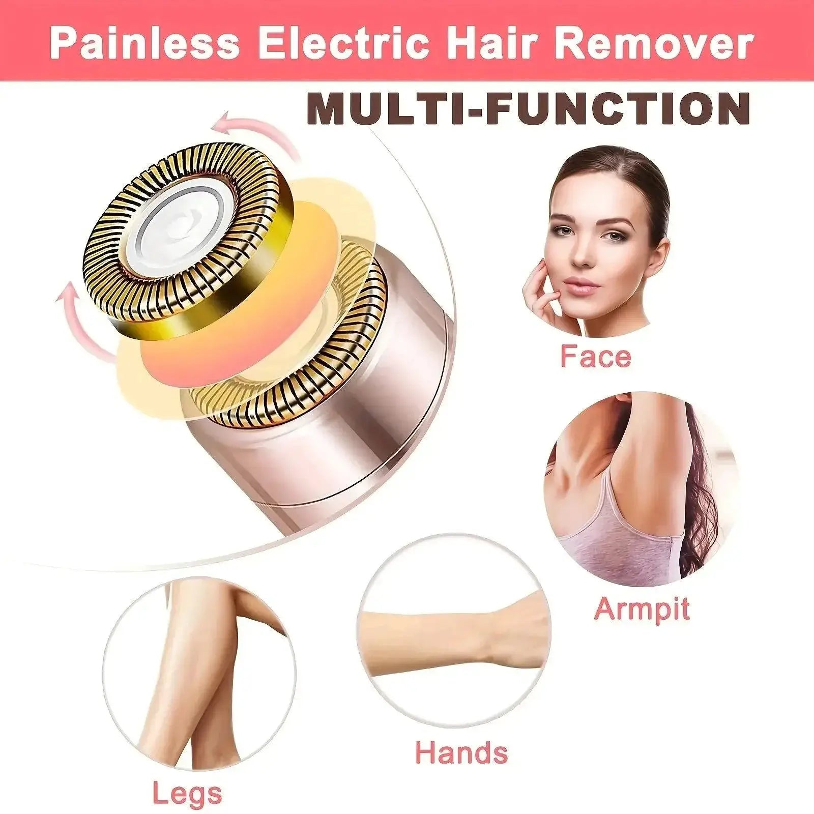 Portable Lipstick Electric Hair Remover For Hair Removal