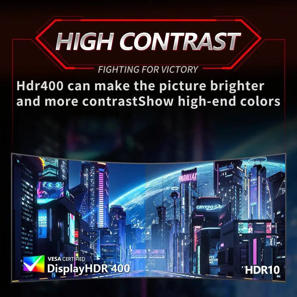 MUCAI Curved Gaming Monitor WQHD Visuals Performance