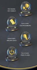 Hot Sale 40 Holes Space Light Bubble Machine Kids Toy