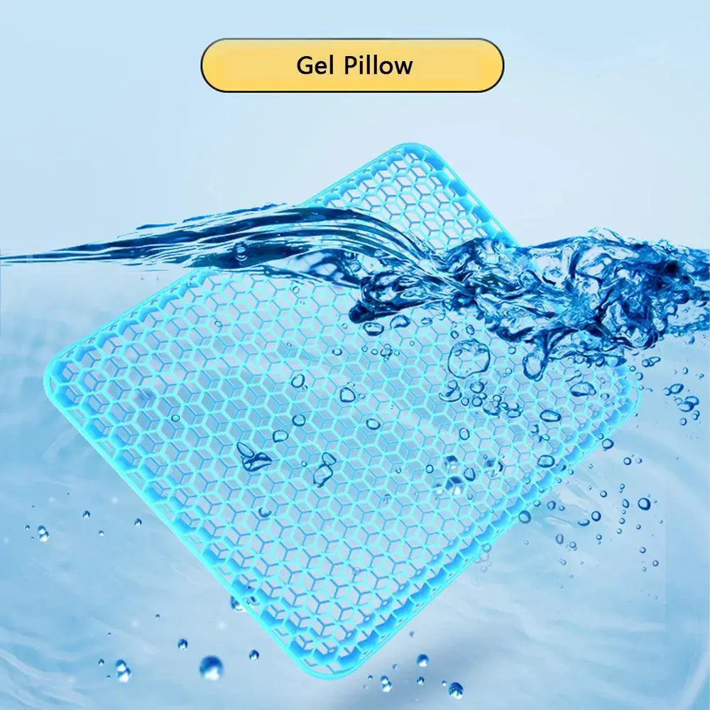 Honeycomb Gel Seat Cushion for Massage and Cooling Pad