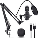 BM-800 USB Recording Microphone Kit For Gaming Podcasting