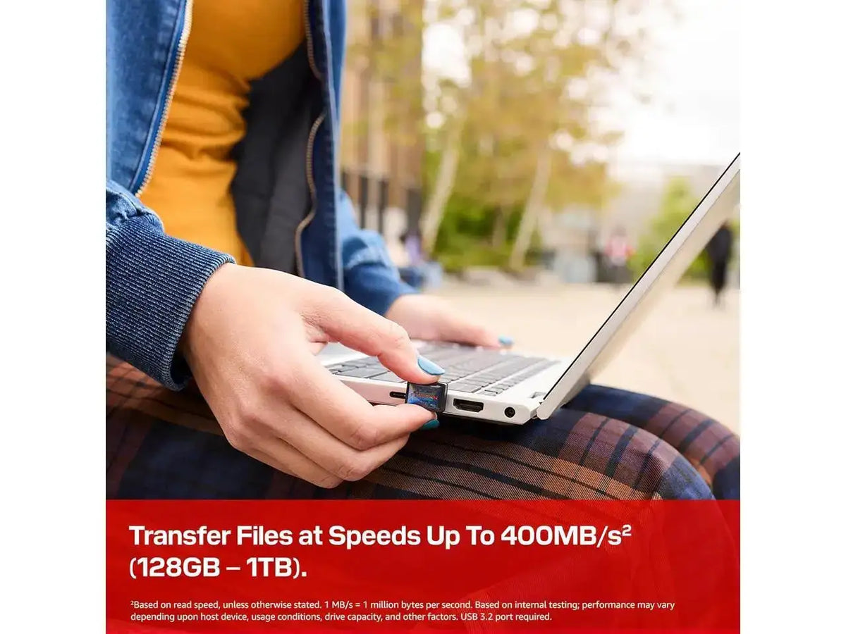 SanDisk Extreme Fit USB-C 256GB Drive