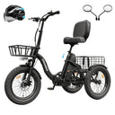 Folding Electric Trike For Adults