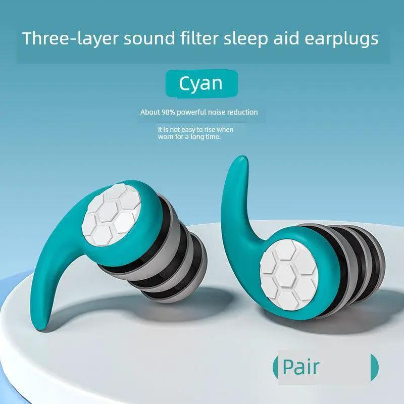 German Silicone Noise Reduction Earplugs For Quiet Comfort