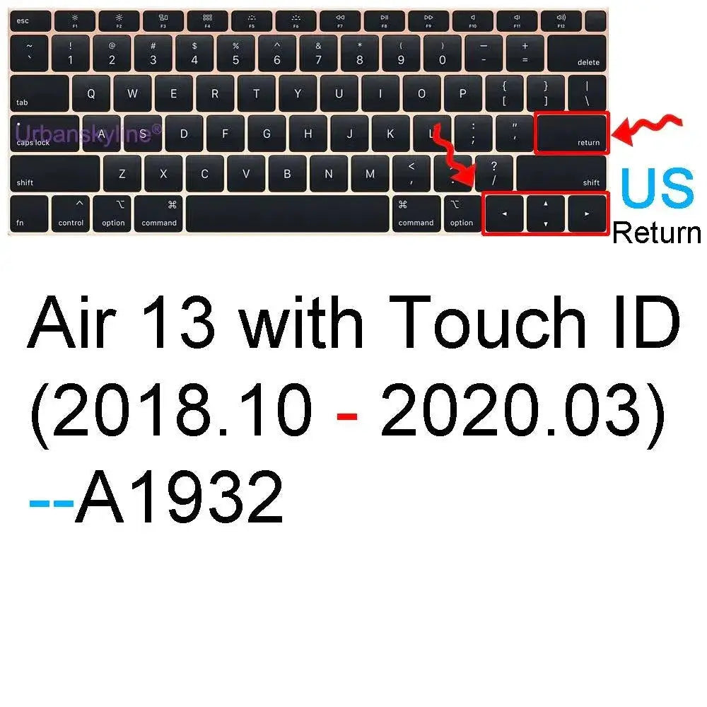 Keyboard Cover for MacBook Air Dustproof — product view 16