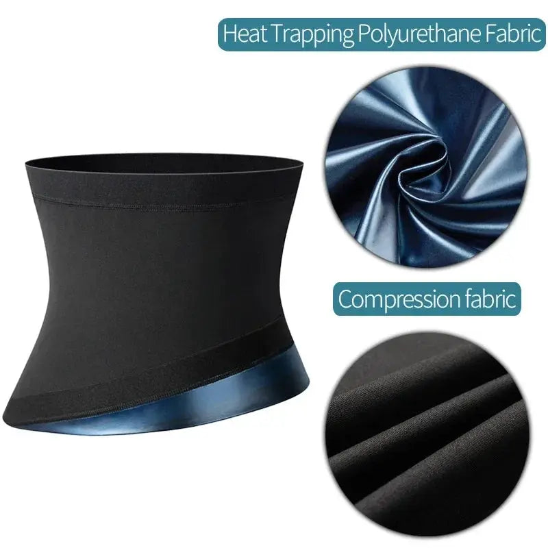 Mens Sauna Body Shaper Waist Trainer For Belly Slimming