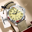 Men's Business Leather Quartz Watch