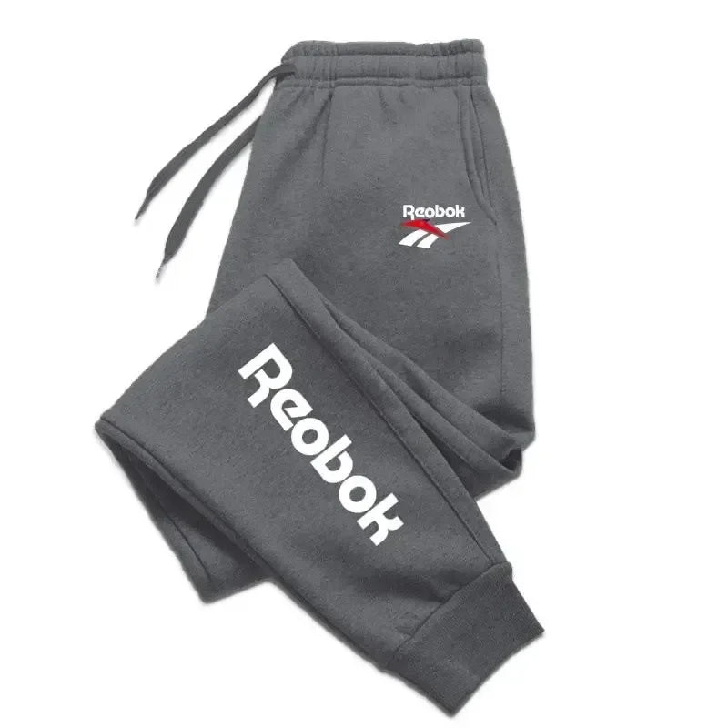 Men Drawstring Printed Fitness Pants