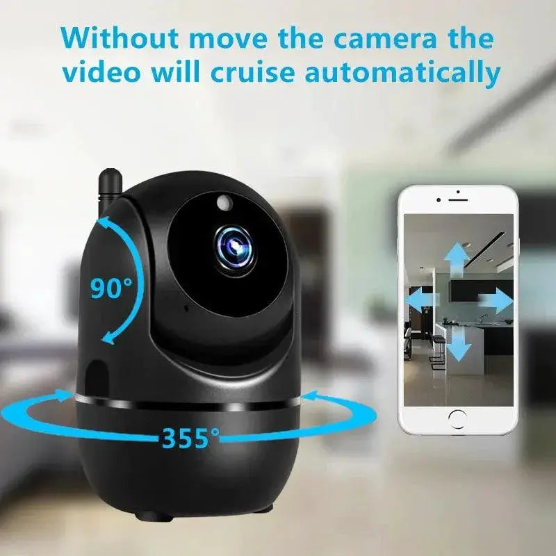 1080P Auto Tracking WiFi Security Camera Night Vision