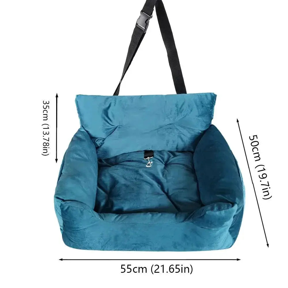 PawGuard Travel Comfort Car Seat Cover for Dogs and Cats