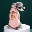 Winter Bear Pet Jacket Cozy Outerwear for Small Pets
