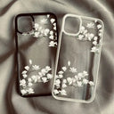 White Magnolia Phone Case - Shockproof Protection