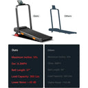3 In 1 Foldable Treadmill Home Office 300 Lb Capacity 15 Incline
