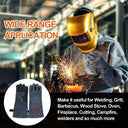 Long-Cuff Leather Welding Work Gloves