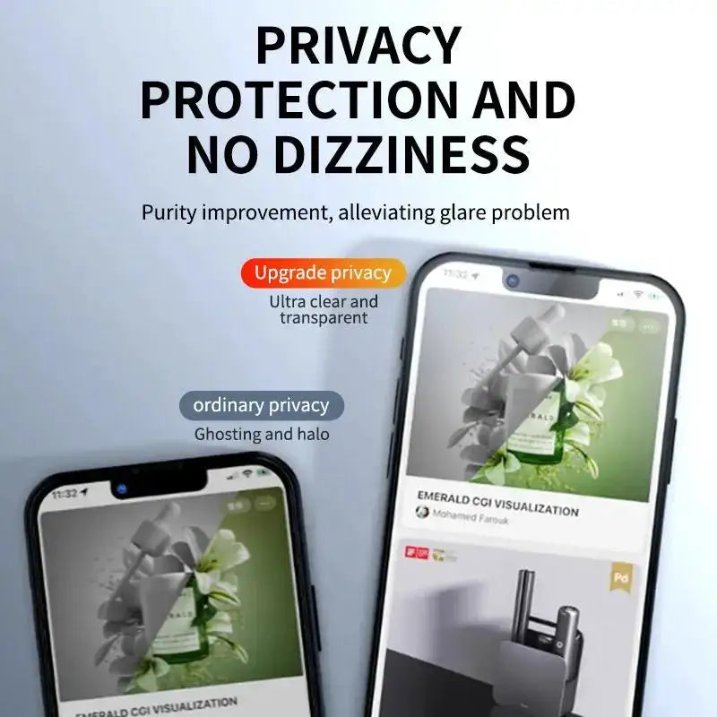 4pcs Full Cover Anti Spy Screen Protector for iPhone 17 16 11 12 13 14 15 PRO MAX Tempered Glass Privacy 17 Air 16 Pro Max Plus