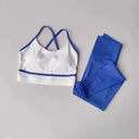 Yoga Set Women High Waist Leggings Breathable