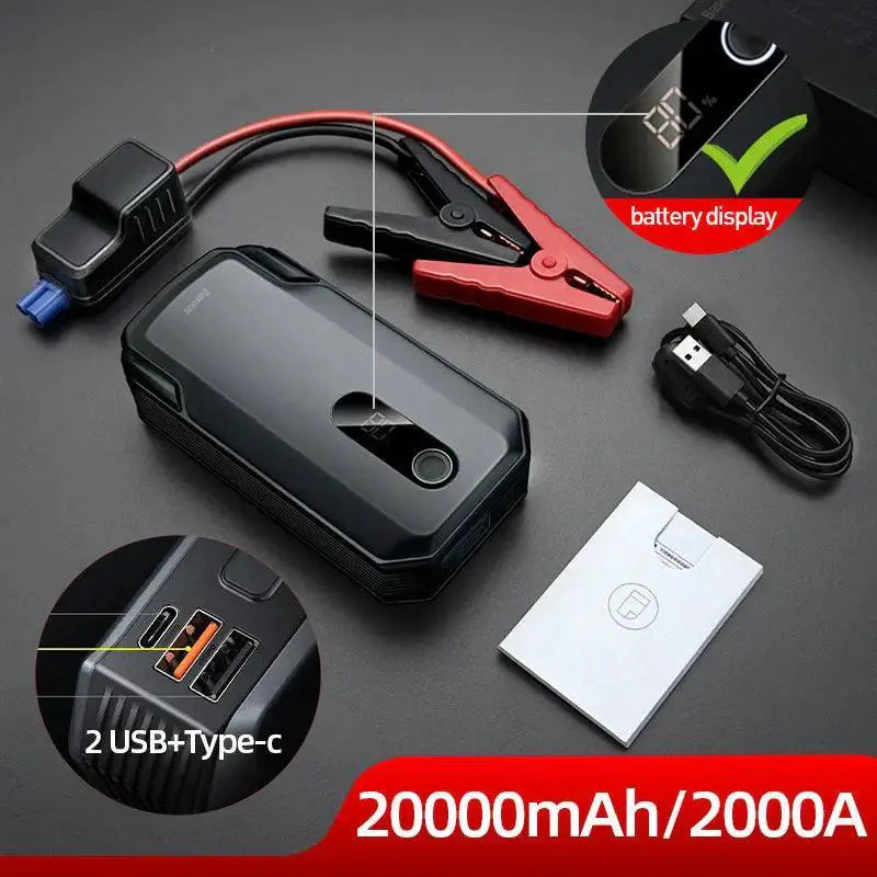 Ultimate High Power Portable Car Jump Starter Power Bank
